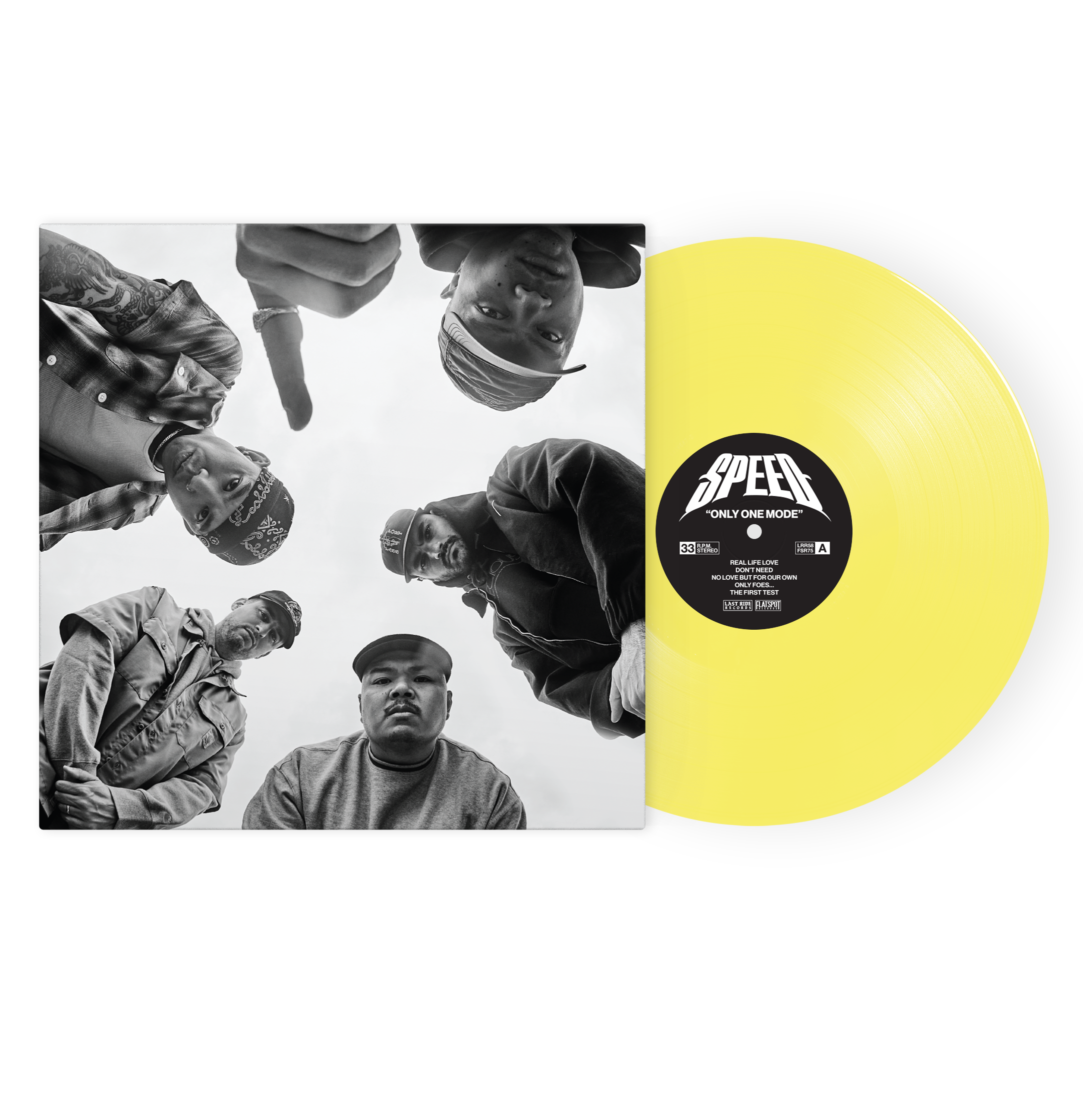 DLiP RECORDS 現場only vinyl SPEED - ONLY ONE MODE Lemon Yellow Vinyl – Flatspot Records