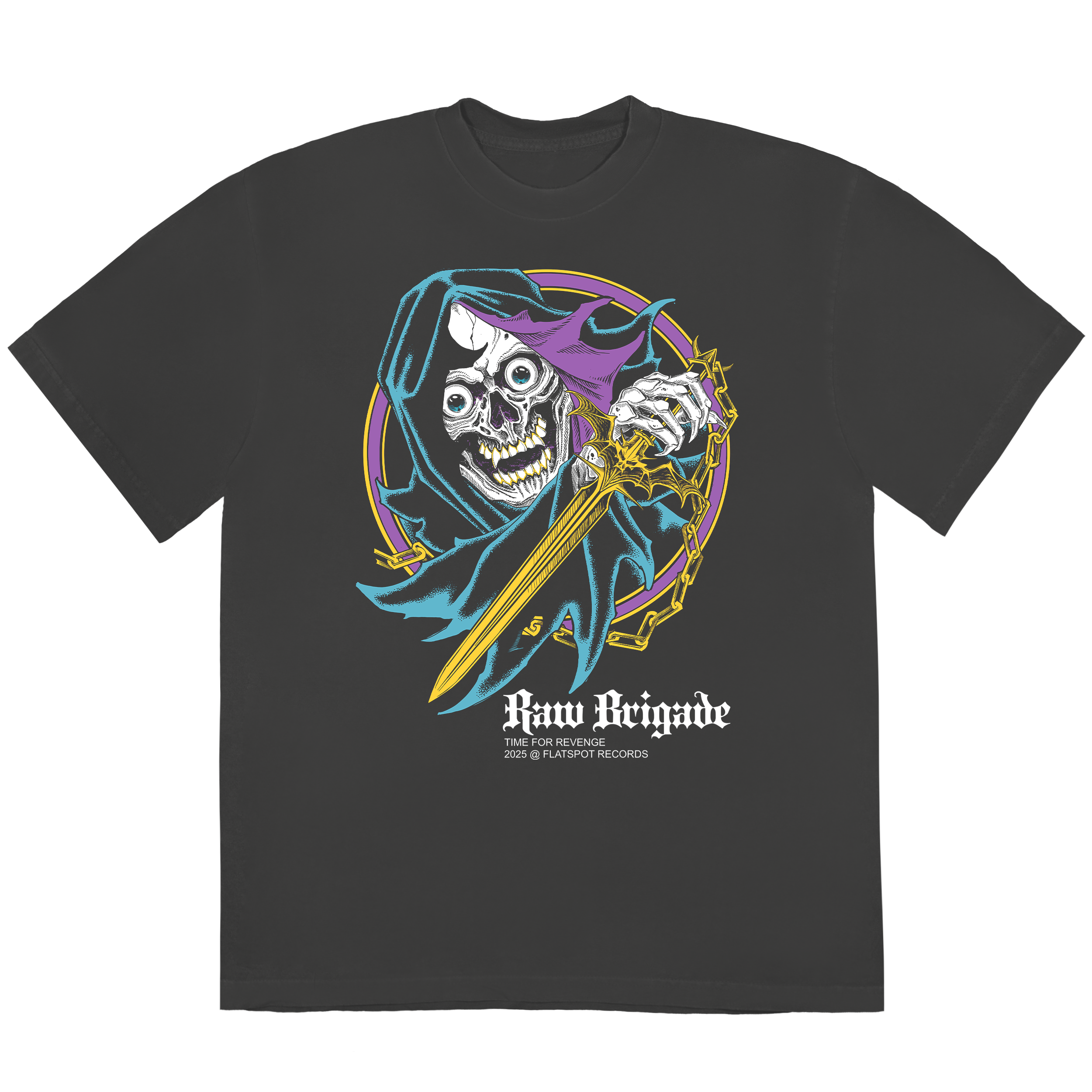Raw Brigade Reaper T-Shirt – Flatspot Records