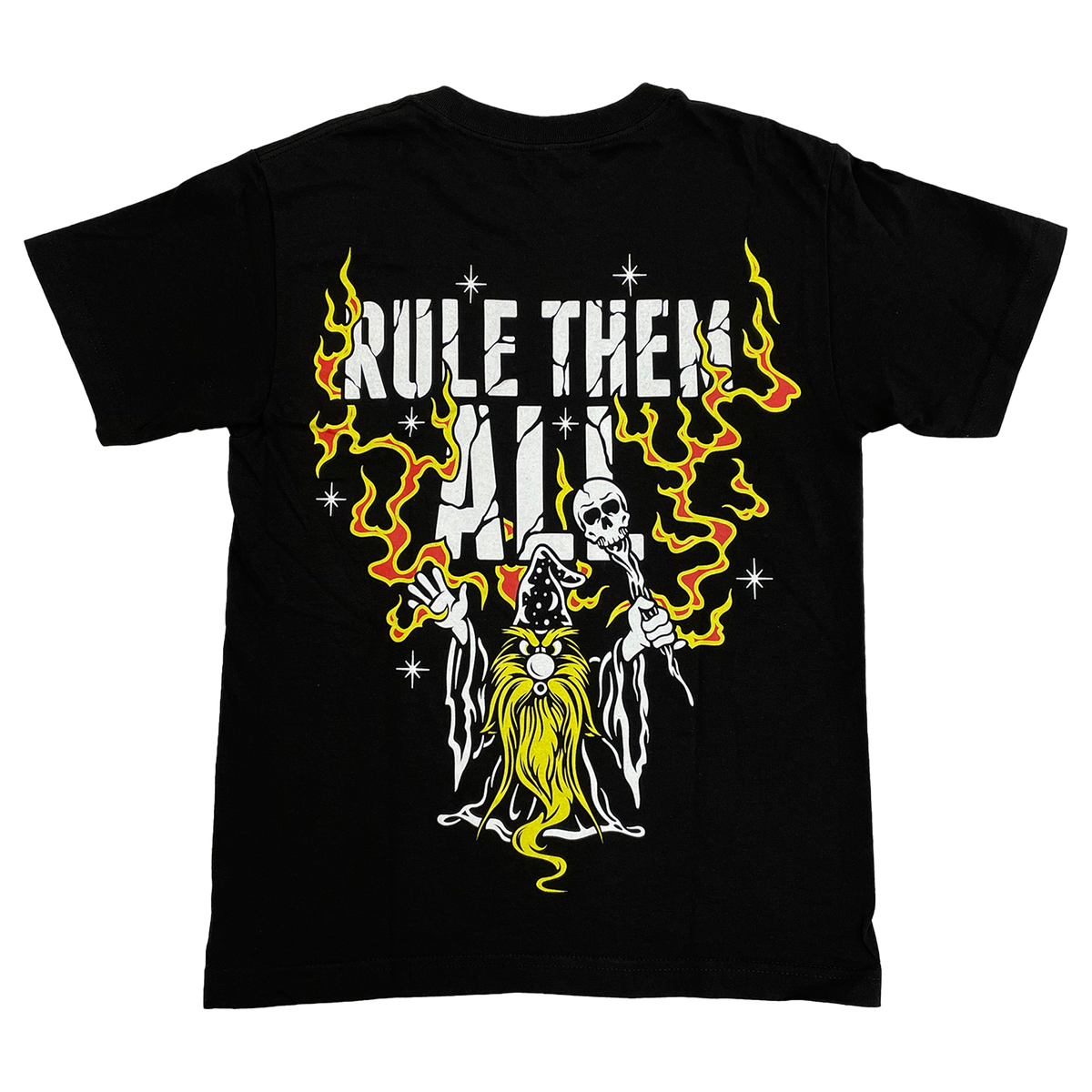 Rule Them All - Wizard T-Shirt – Flatspot Records