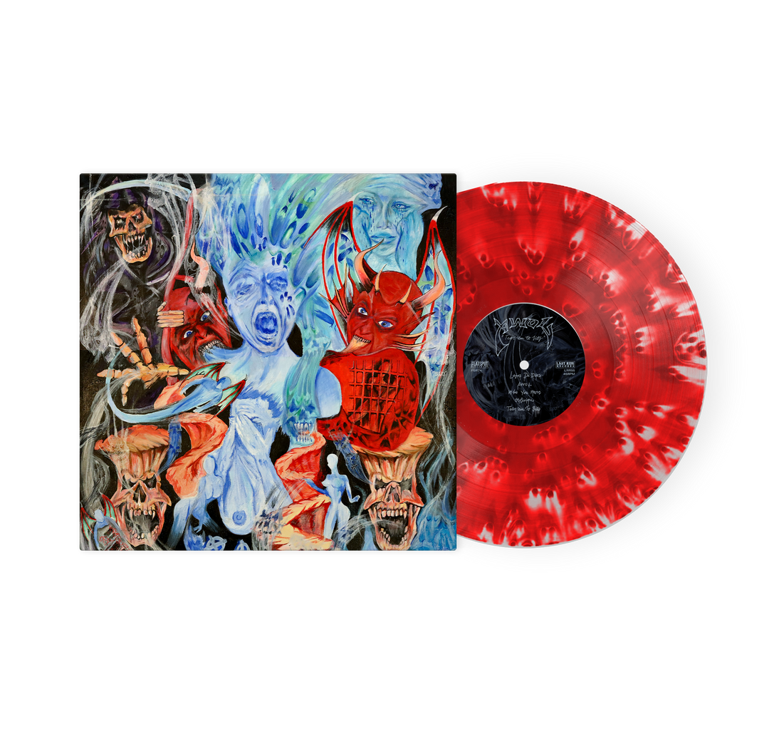 AWOL - Tear 'Em To Bits Cloudy Red Vinyl – Flatspot Records