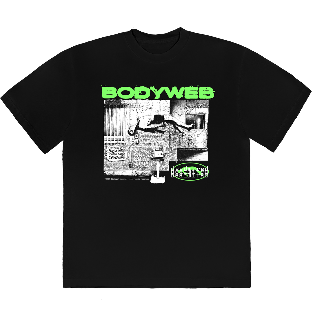Bodyweb Ringer Tee Bodyweb - deadwired T-Shirt – Flatspot Records