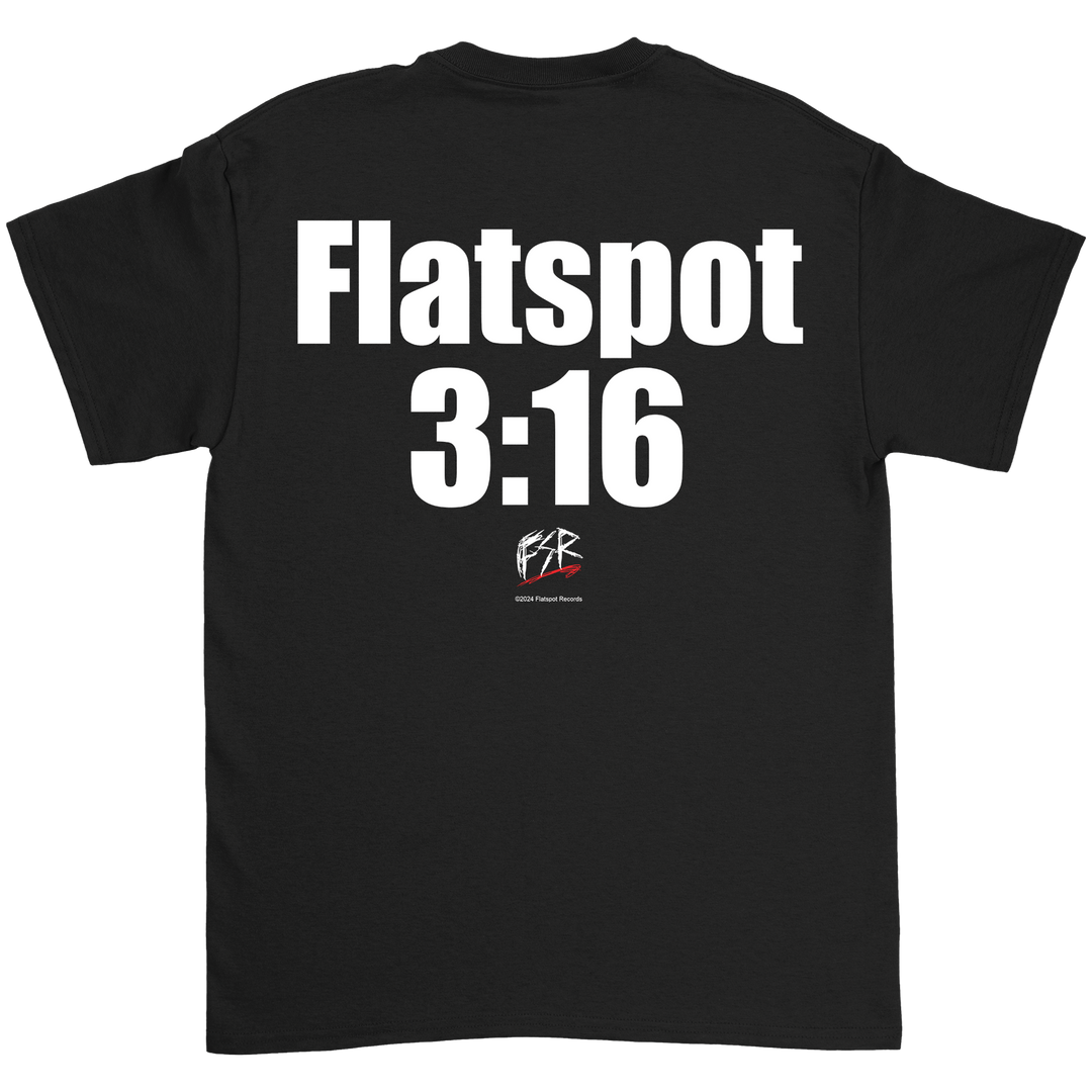 Flatspot Records - FSW 3:16 T-Shirt