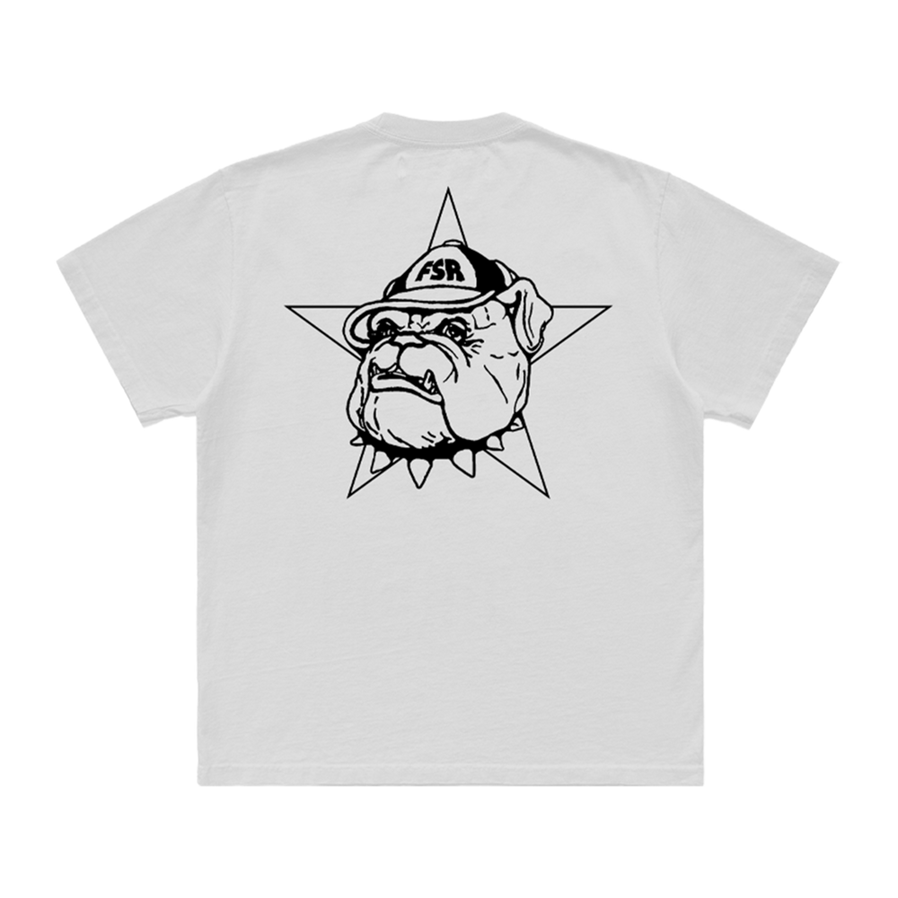 Flatspot Records - Outline Tee (White)