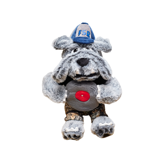 Flatspot Records - Bulldog Stuffed Animal
