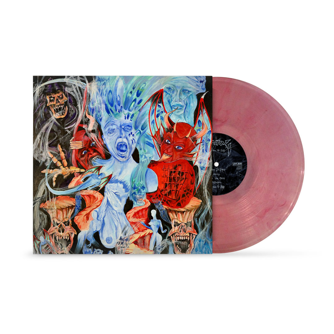 AWOL - Tear 'Em To Bits Cloudy Pink Marbled Vinyl