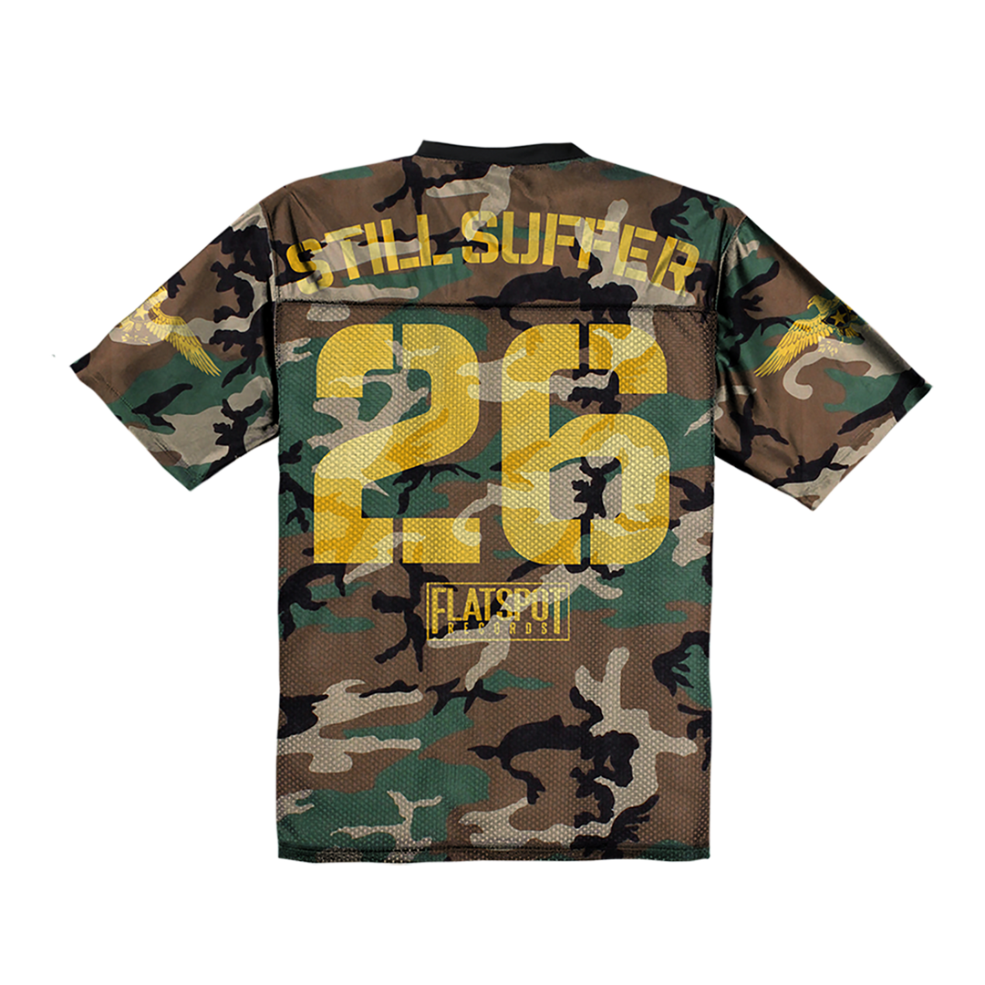 Terror - Camo Football Jersey