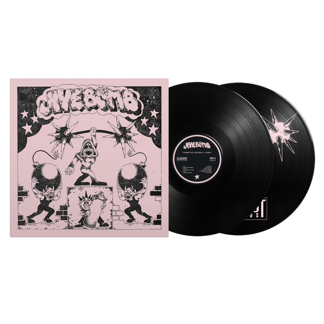 Jivebomb - Primitive Desires / Demo Black Vinyl – Flatspot Records