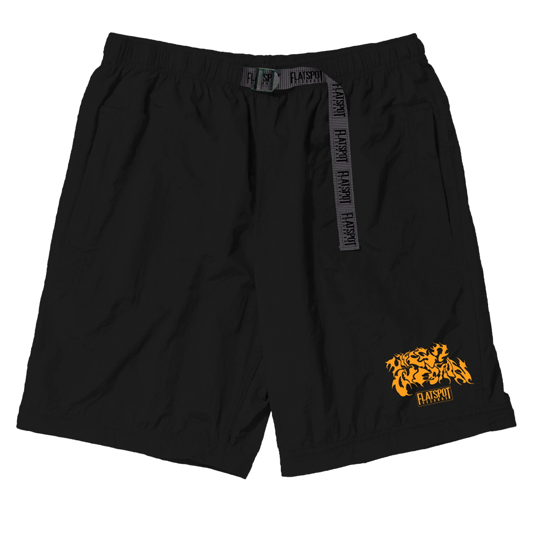 Life's Question - Embroidered Zip-Off Pants