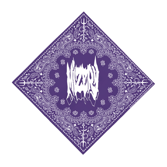 Mizery - Purple Rebel Bandana