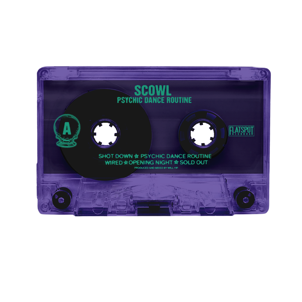 Scowl - Psychic Dance Routine Cassette PURPLE TINT