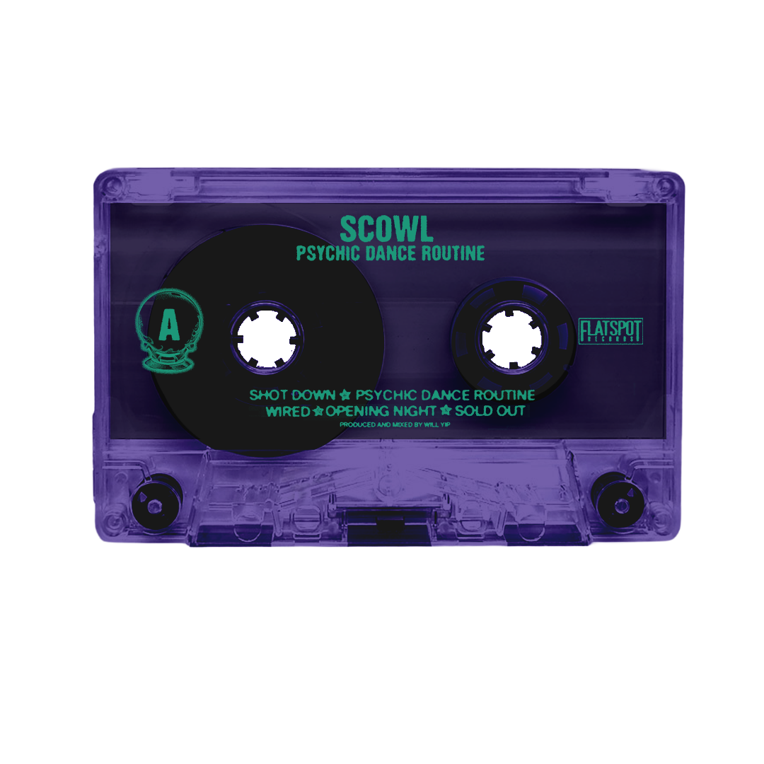 Scowl - Psychic Dance Routine Cassette PURPLE TINT