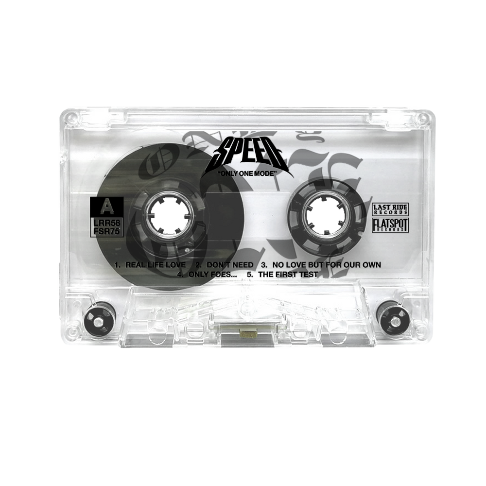 SPEED - ONLY ONE MODE Clear Cassette