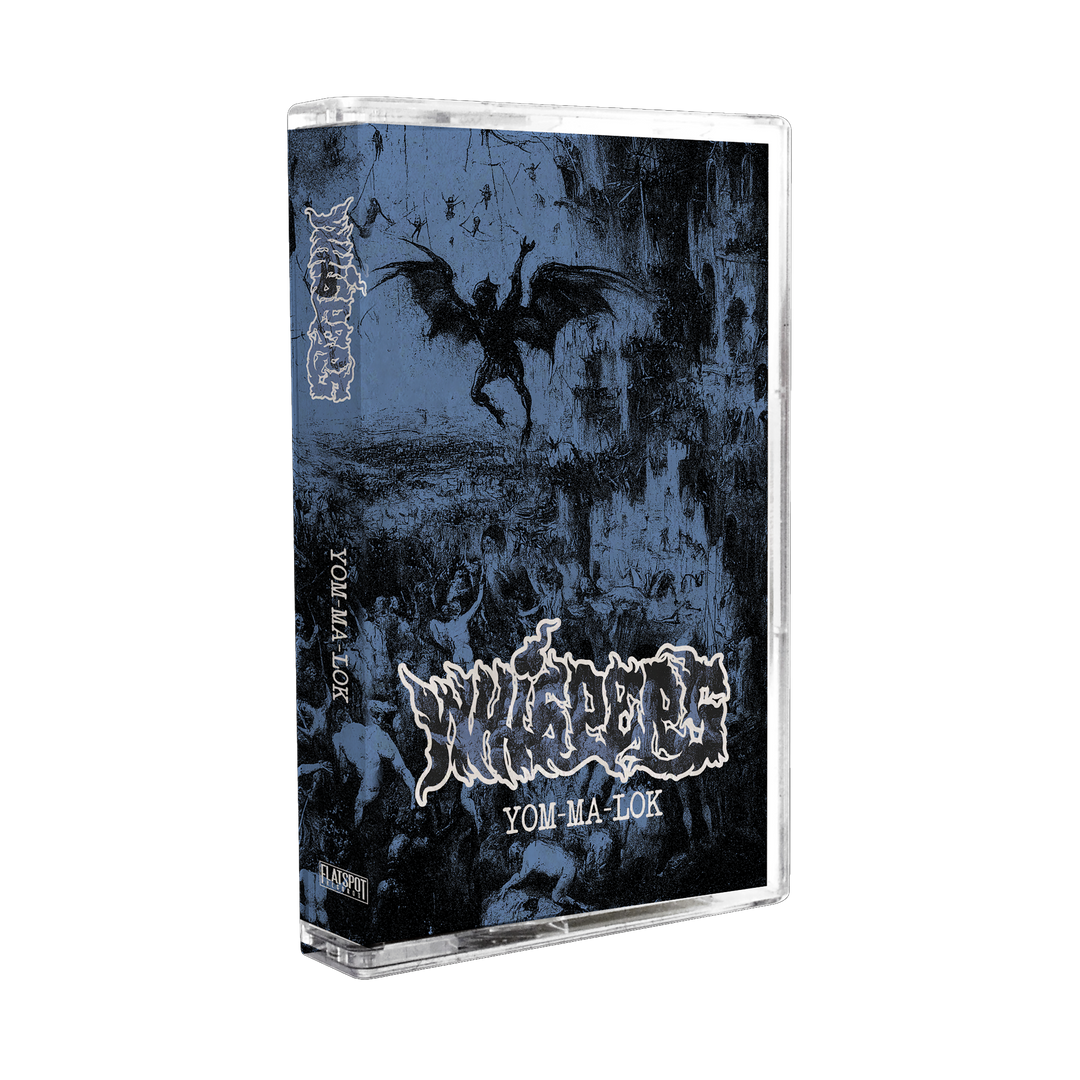Whispers - Yom-Ma-Lok Cassette - Sonic Orange w/ White Ink