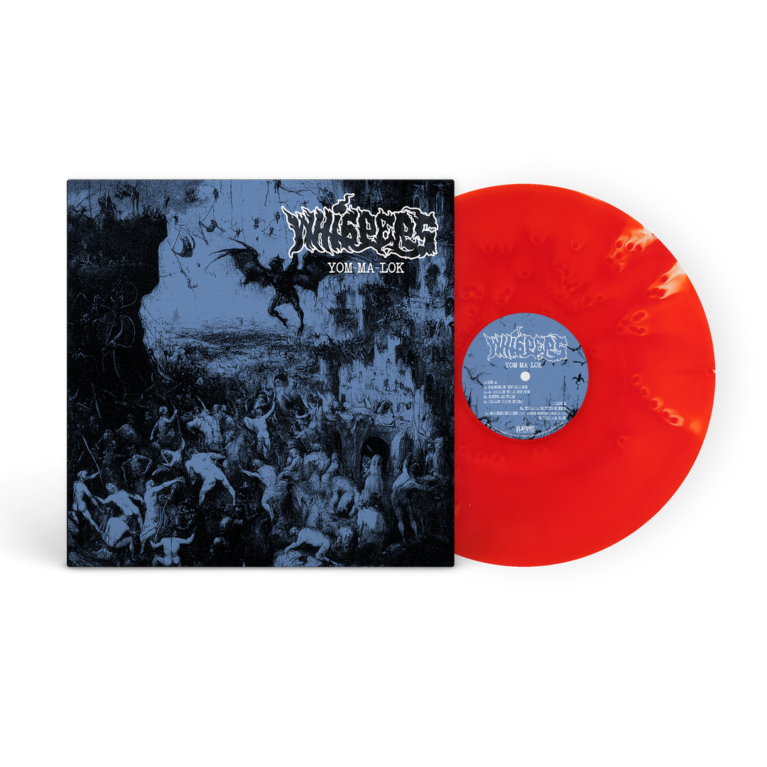 Whispers - Yom-Ma-Lok Cloudy Clear Ruby Red Vinyl – Flatspot Records