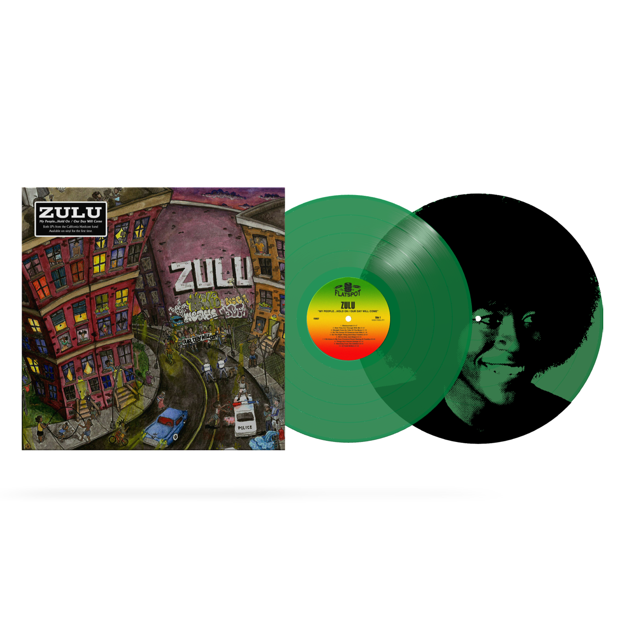 Zulu『A New Tomorrow』カラーvinyl レコード Zulu『A New Tomorrow』カラーvinyl レコード