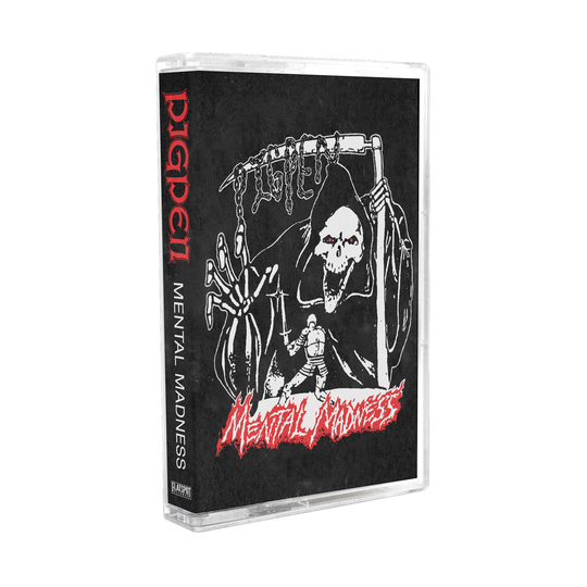 Pig Pen - Mental Madness Cassette - Sonic Orange w/ White Ink