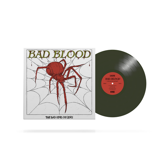 Bad Blood - The Bad Kind Decides Clear Green Vinyl