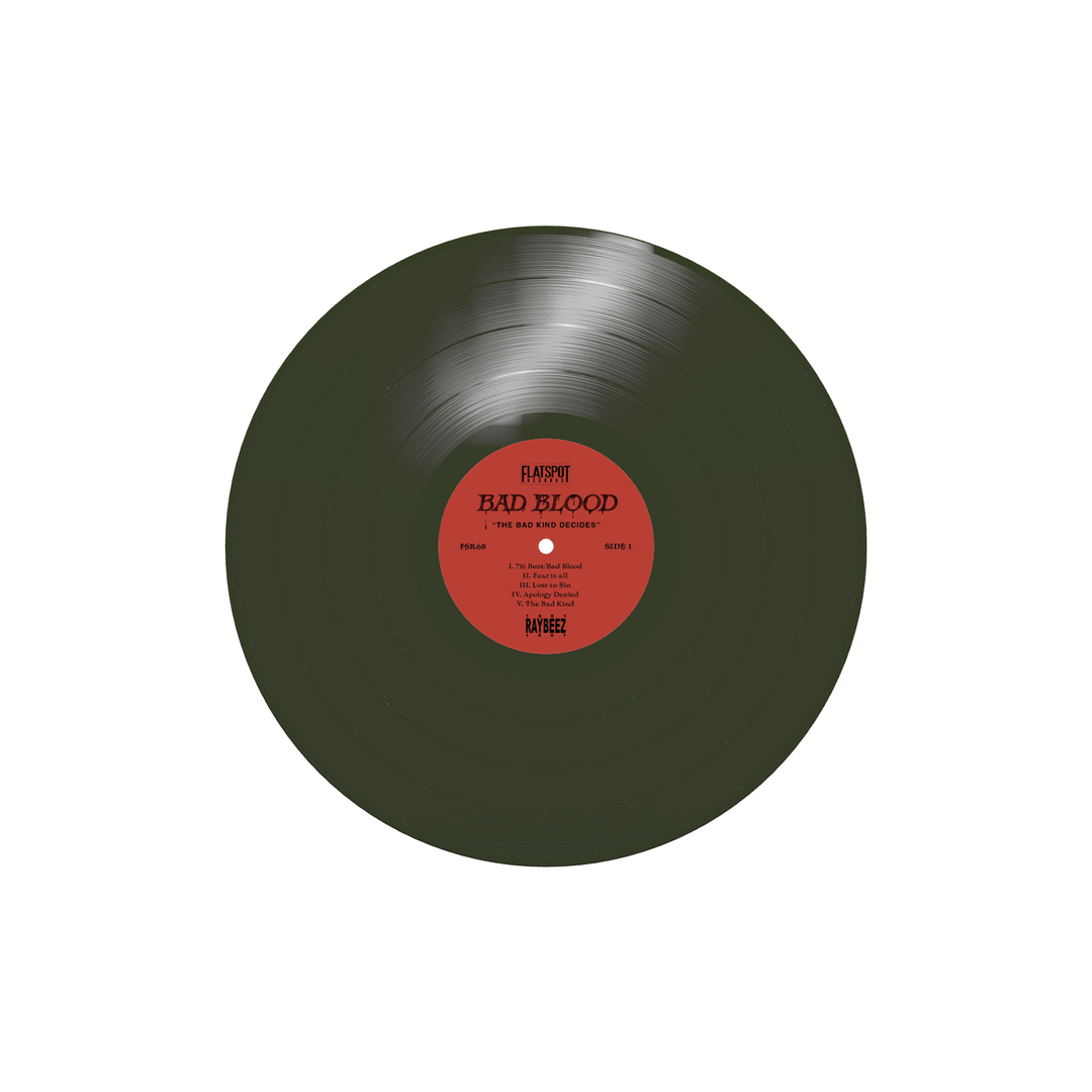 Bad Blood - The Bad Kind Decides Clear Green Vinyl