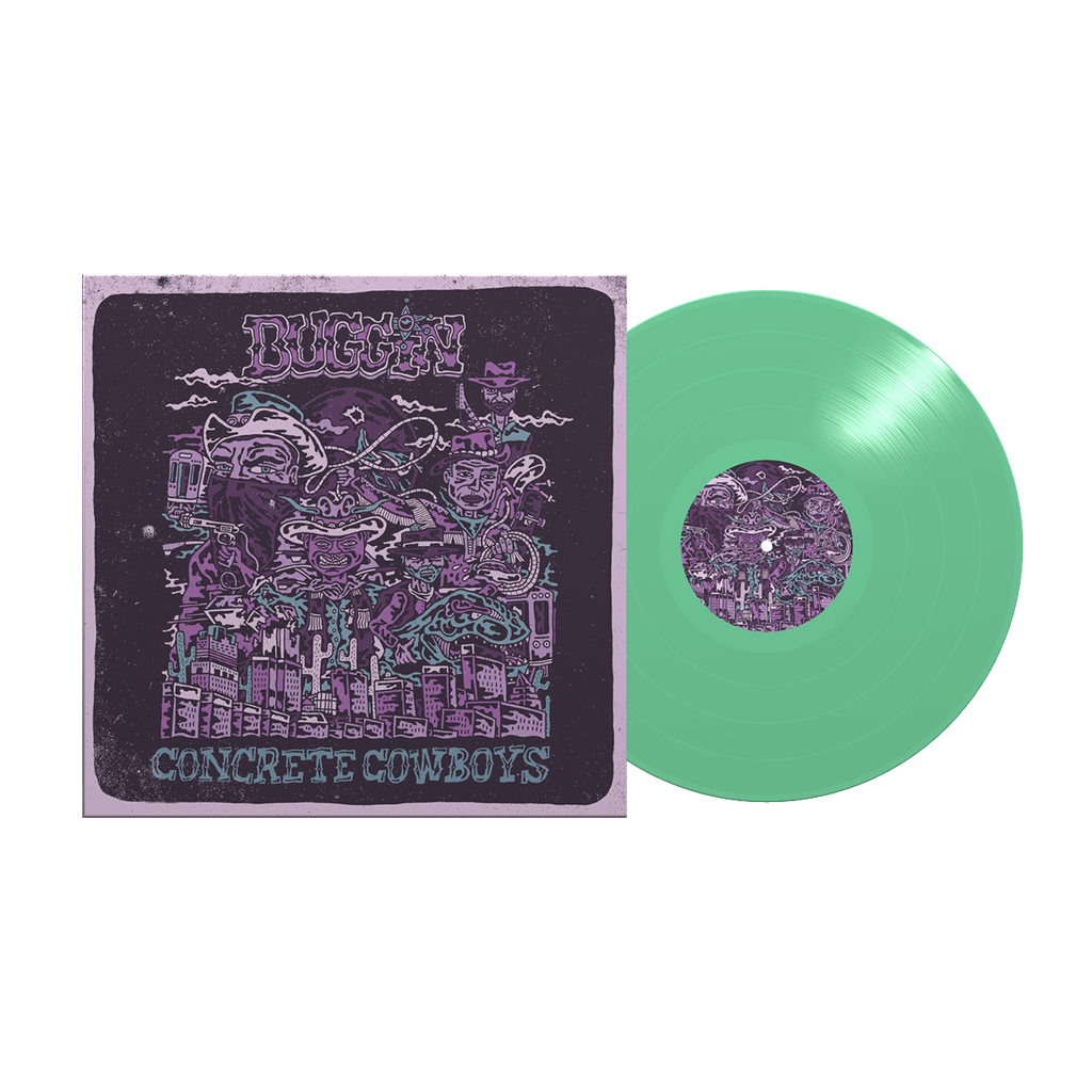 Buggin - Concrete Cowboys Opaque Mint Green Vinyl – Flatspot Records