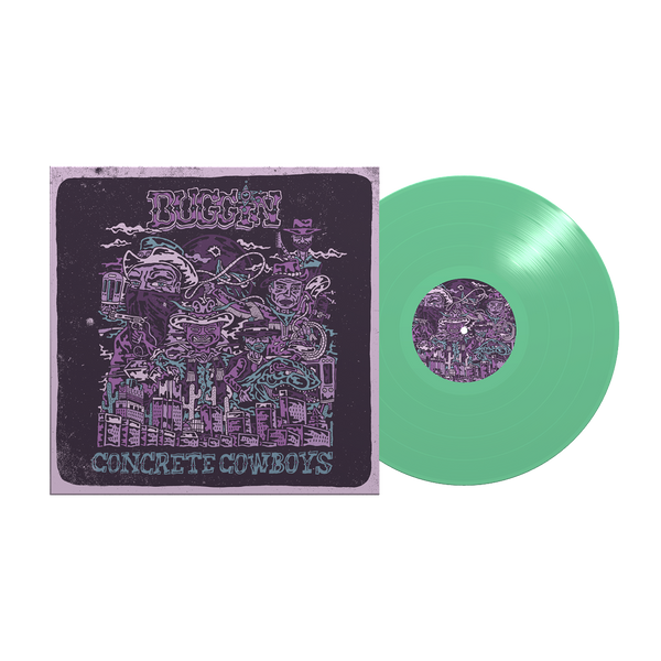 Buggin - Concrete Cowboys Opaque Mint Green Vinyl – Flatspot Records